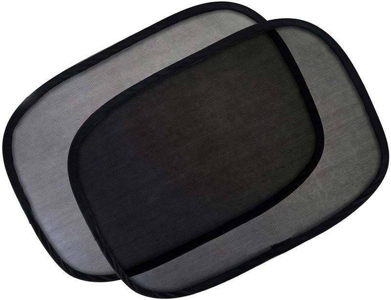 Tecfino Car Window Shade Cling Sunshade for Car Windows - Sun, Glare and UV Rays Protection for your kids