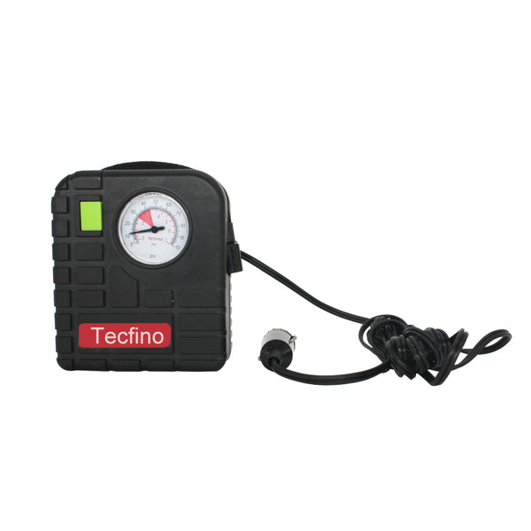 Tecfino Portable 12V car tyre inflator pump air compressor
