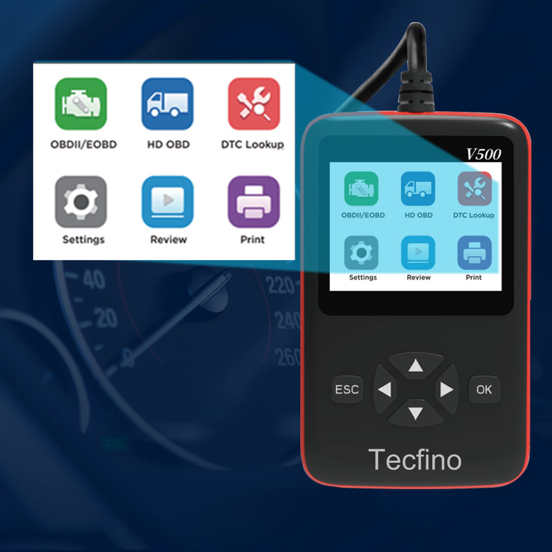 Tecfino Auto Diagnostic tool for All Cars and Trucks