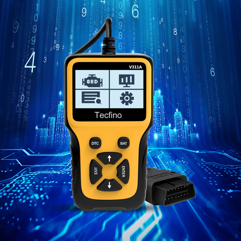 Tecfino ELM327 Car Scanner Auto Code Diagnostic Cable