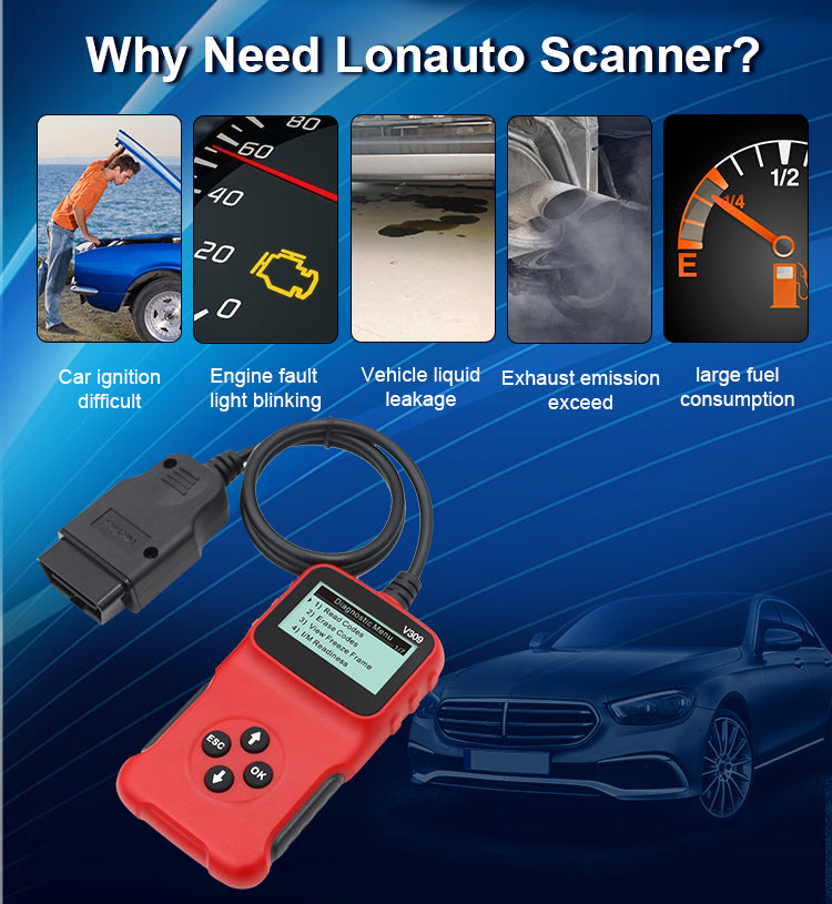 Tecfino Car diagnostic scanner car scan tool