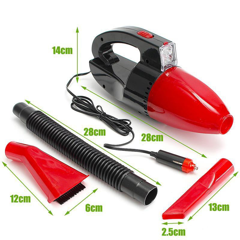 Tecfino Wireless car vacuum cleaner rechargeable portable car wet vacuum cleaner