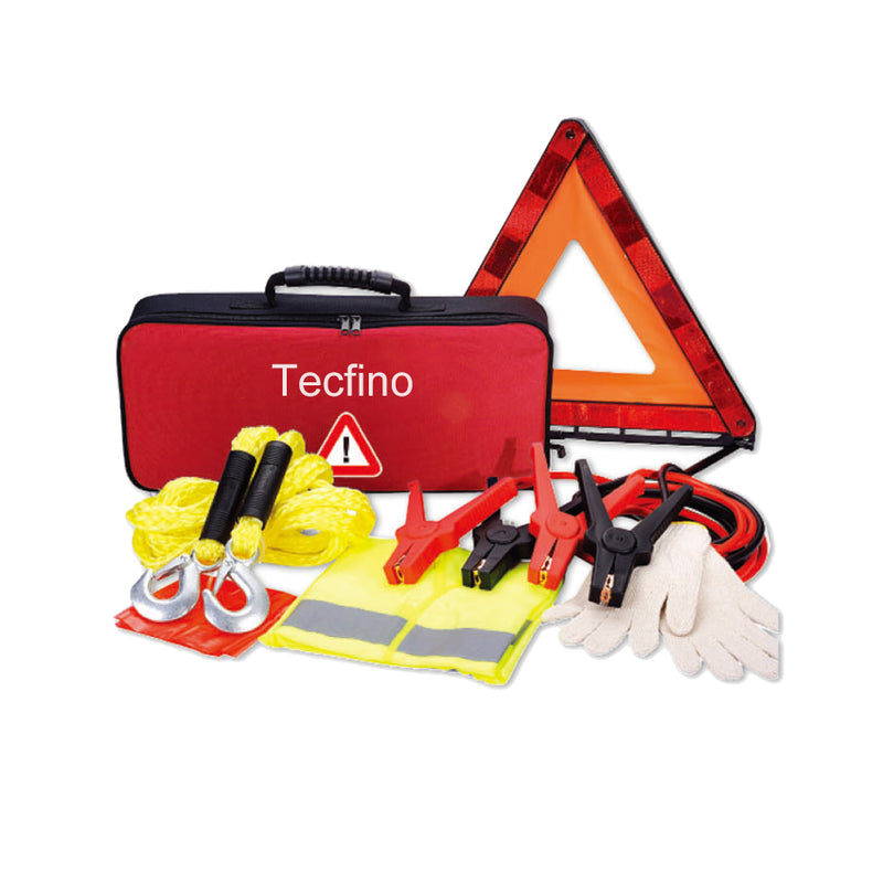 Tecfino Car emergency kit emergency preparedness kit emerge kit car