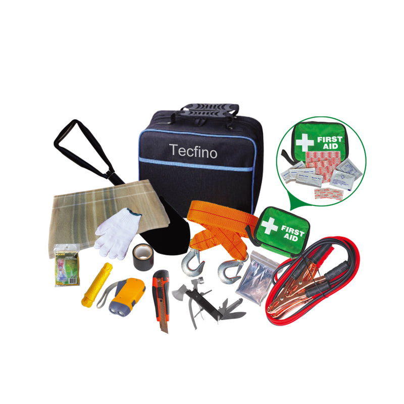 Tecfino Roadside emergency kit emergency car kit