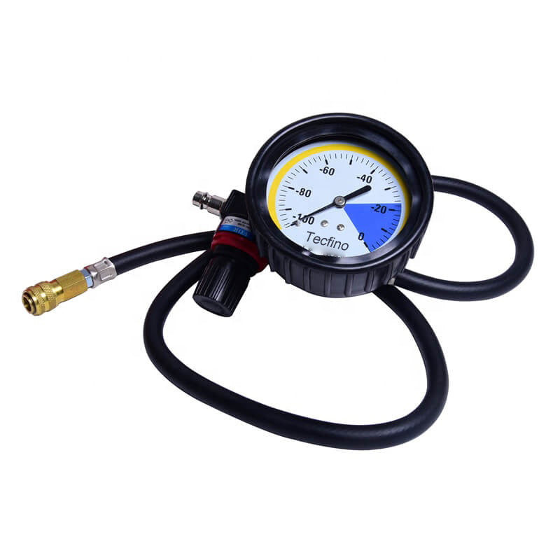 Tecfino Automotive Diesel Gasoline Engine Cylinder Pressure Compression Tester Gauge Tool Kit SE1922