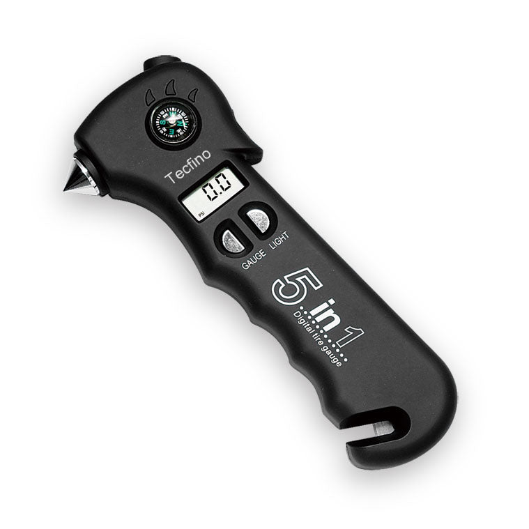 Tecfino Multi function digital tire pressure gauge 5 in 1Tyre pressure gauge