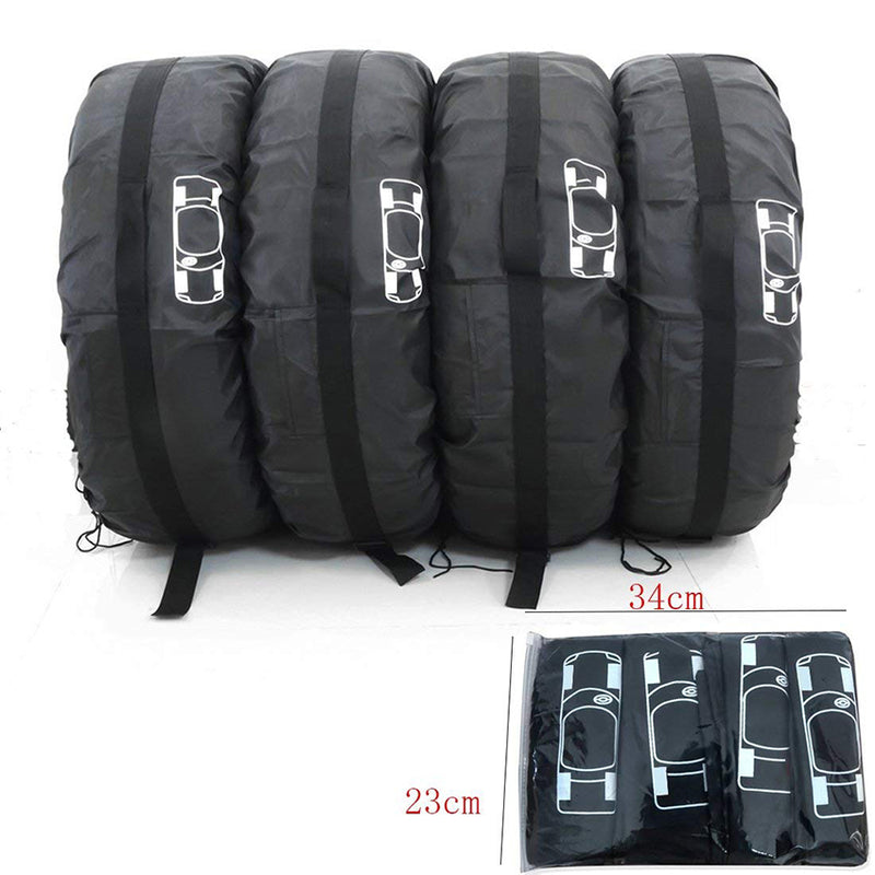 Tecfino Tyre covers for car waterproof car spare wheel tire cover