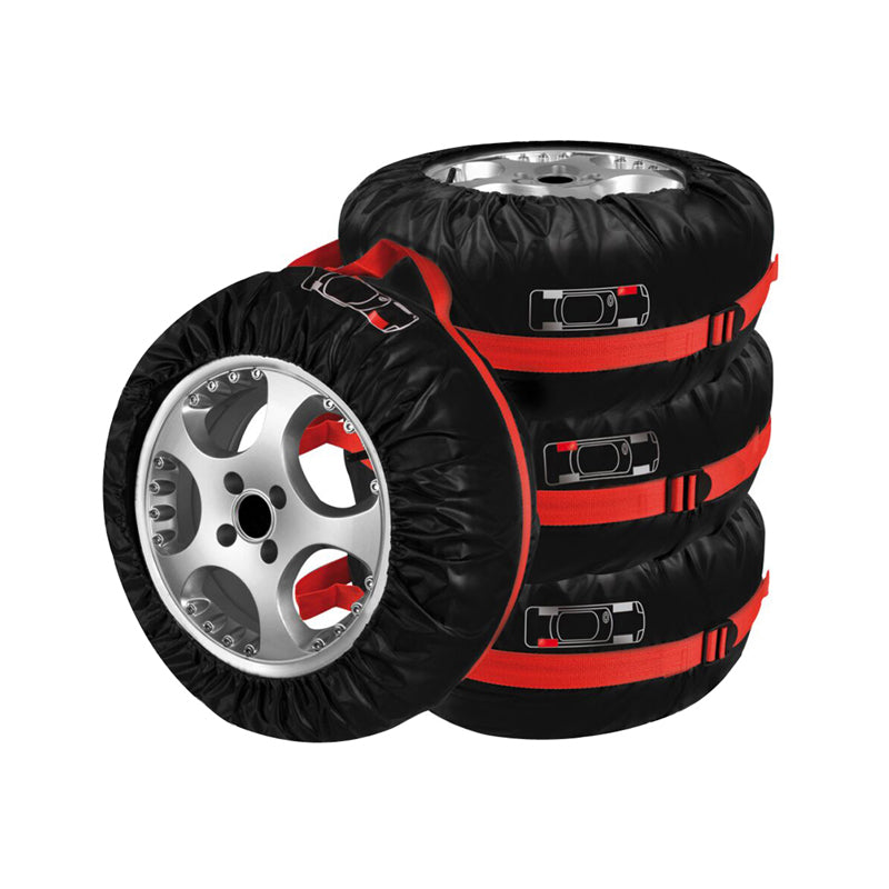 Tecfino Durable polyester waterproof dustproof wheel tire bag cover spare tire cover