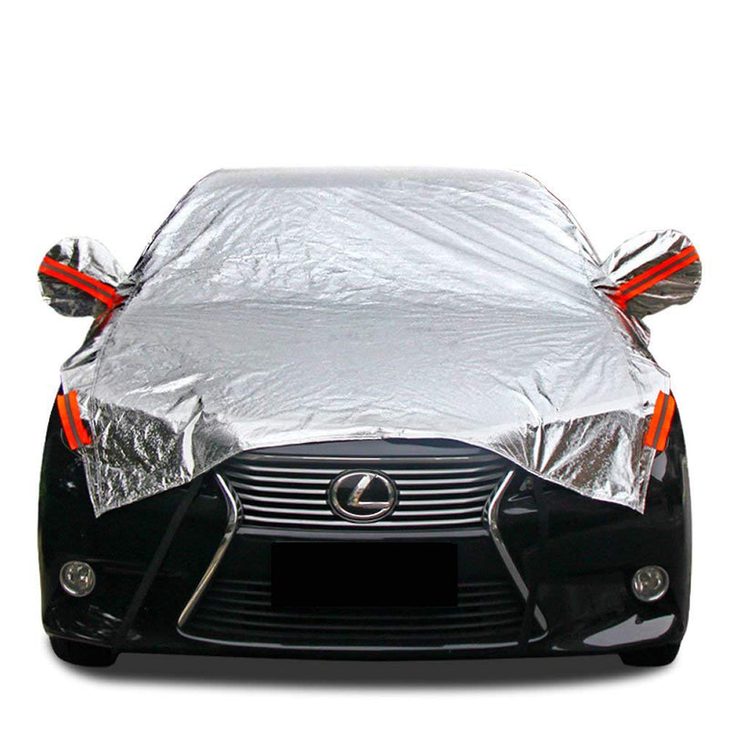 Tecfino Popularity anti snow frost ice shield dust protector car covers with reflective strips